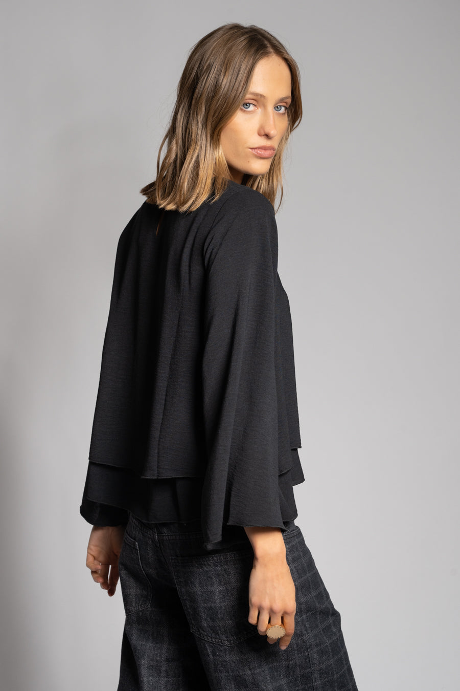 BLUSA ADRIANA negro