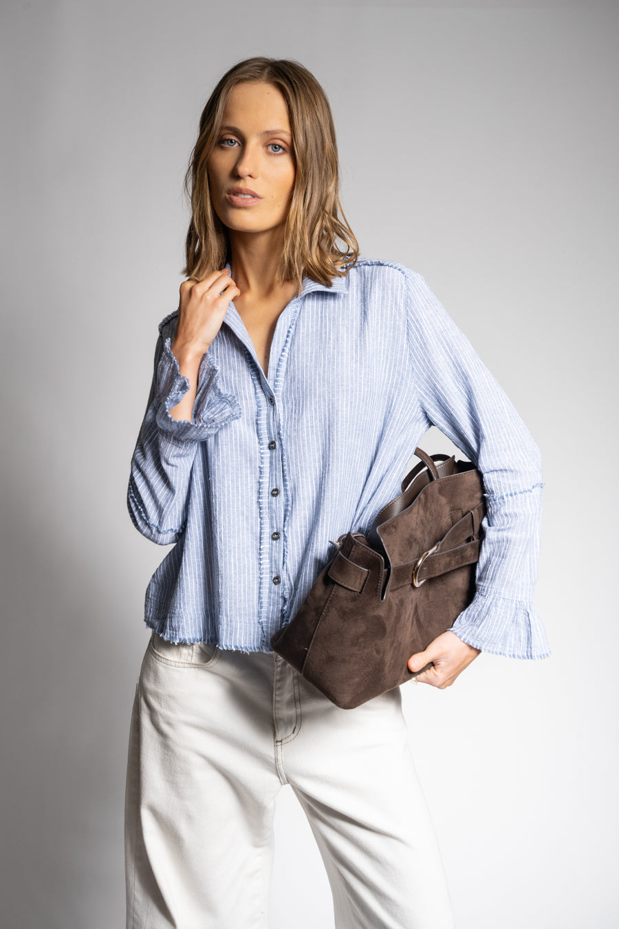 BLUSA SOLE R azul