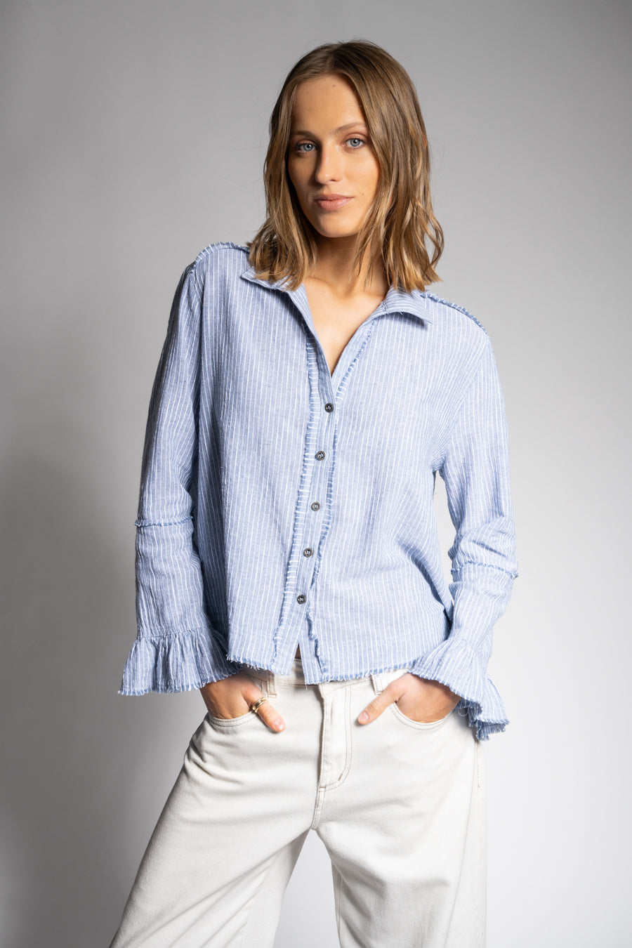 BLUSA SOLE R azul