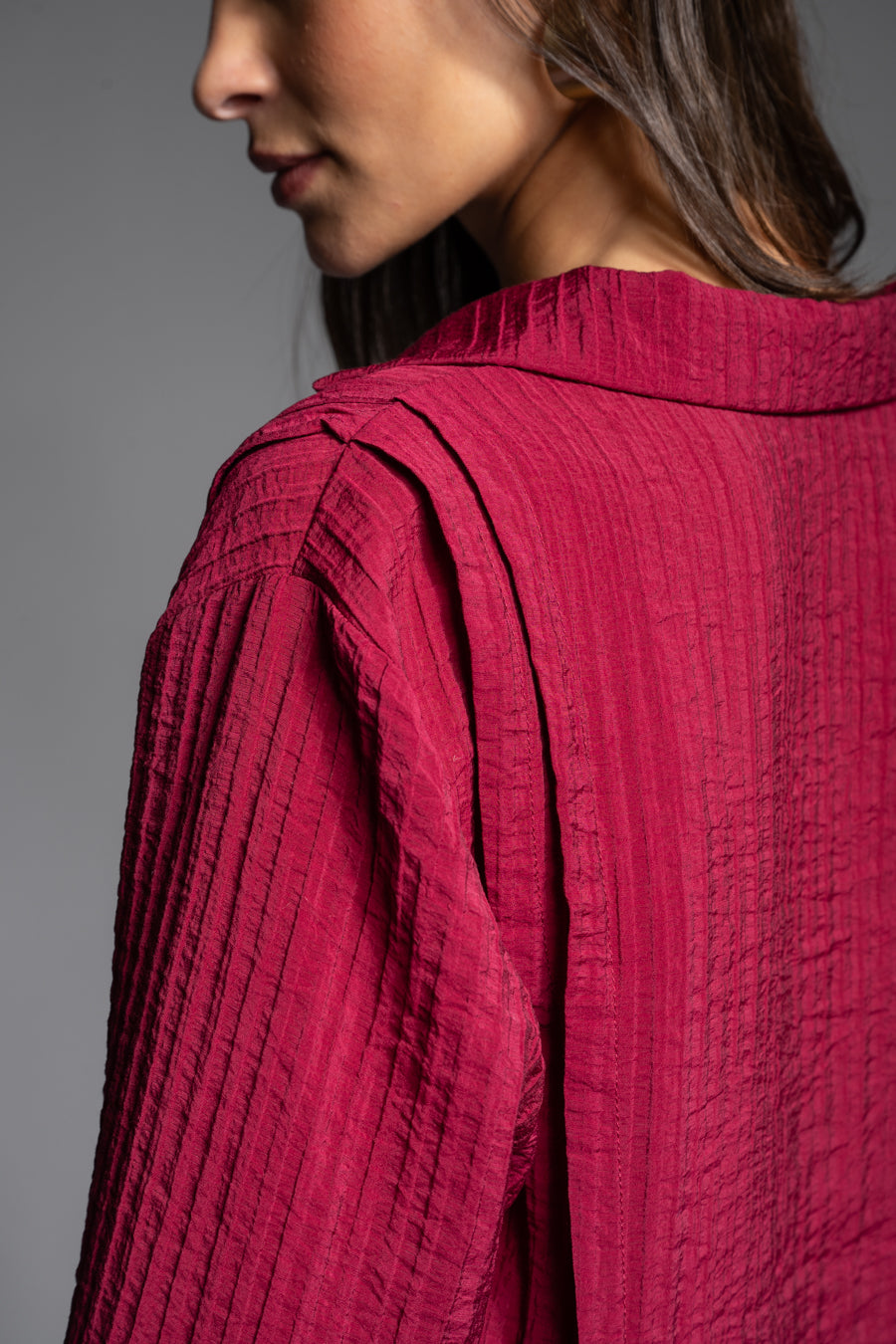 BLUSA ALLIRA burdeo