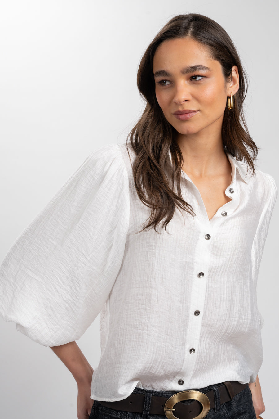 BLUSA CLARISSE blanco