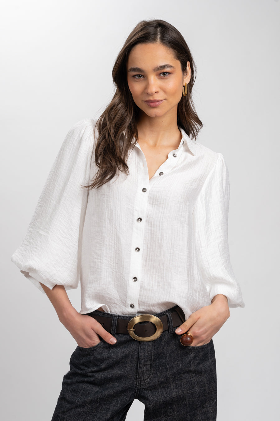BLUSA CLARISSE blanco