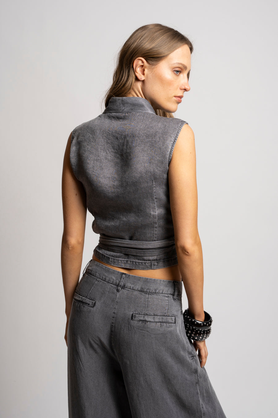 BLUSA COLETTE grafito