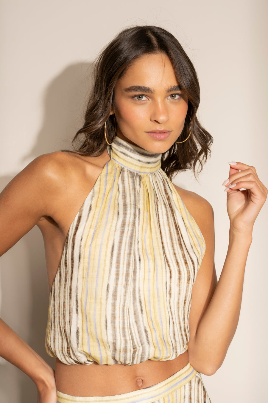 BLUSA SAHARA rayas