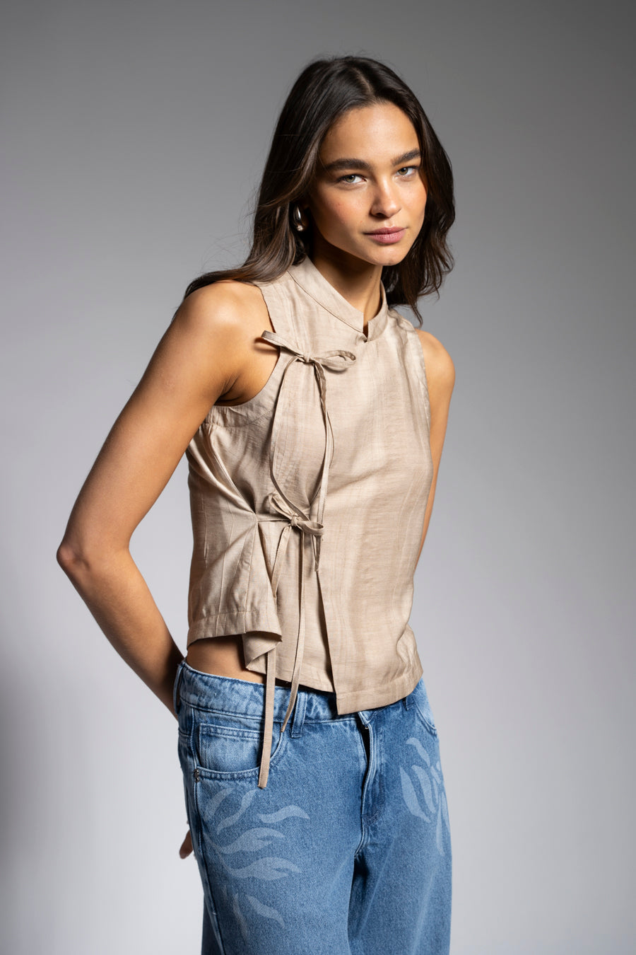 BLUSA SINAI beige