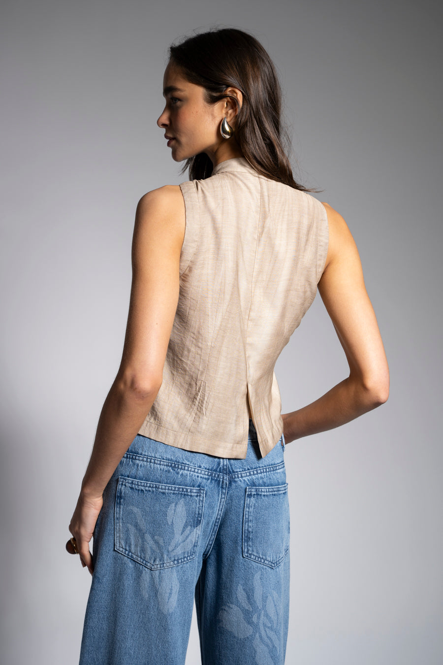 BLUSA SINAI beige