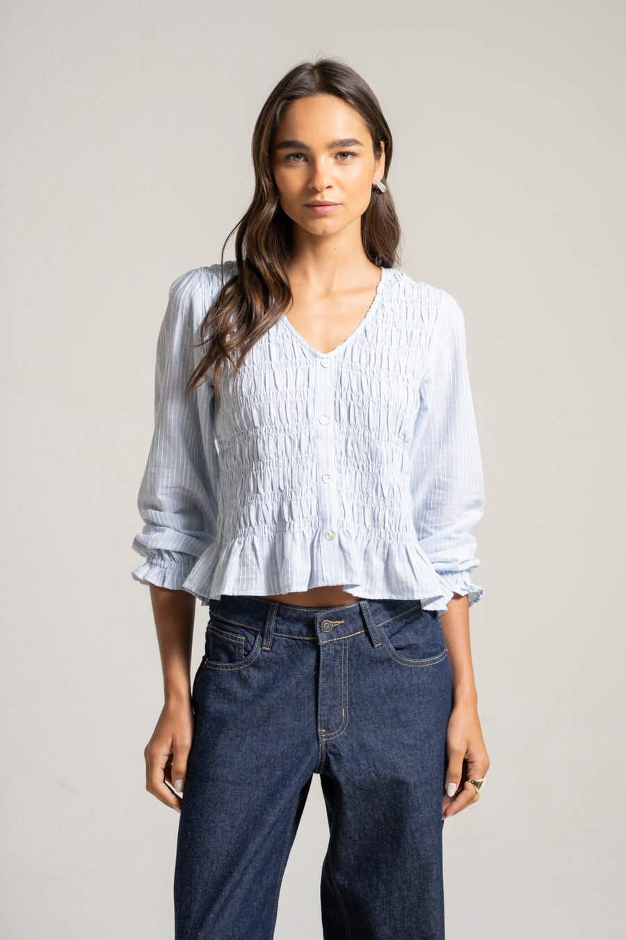 BLUSA VALENTINA denim