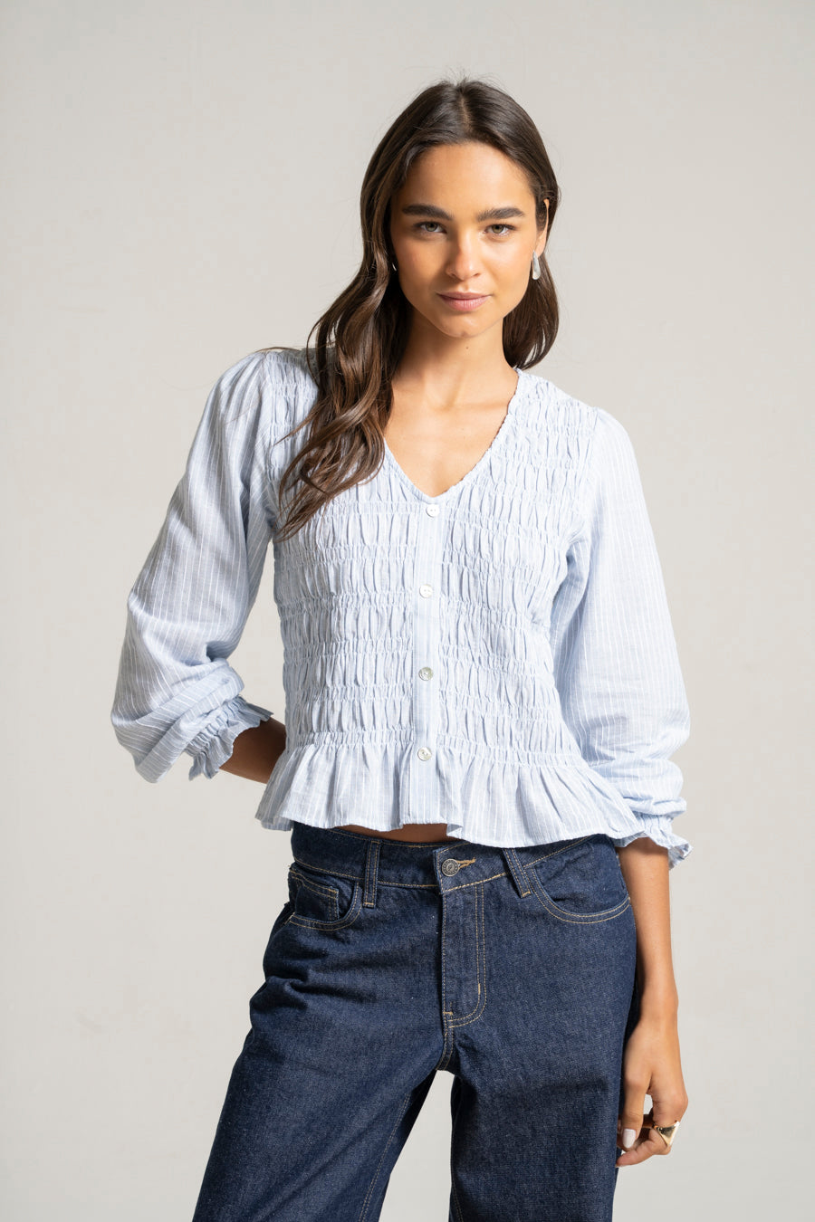 BLUSA VALENTINA denim