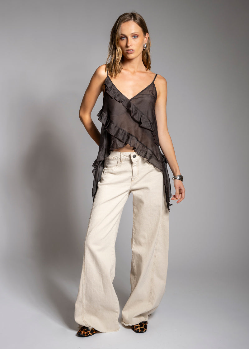 BLUSA SINTRA chocolate
