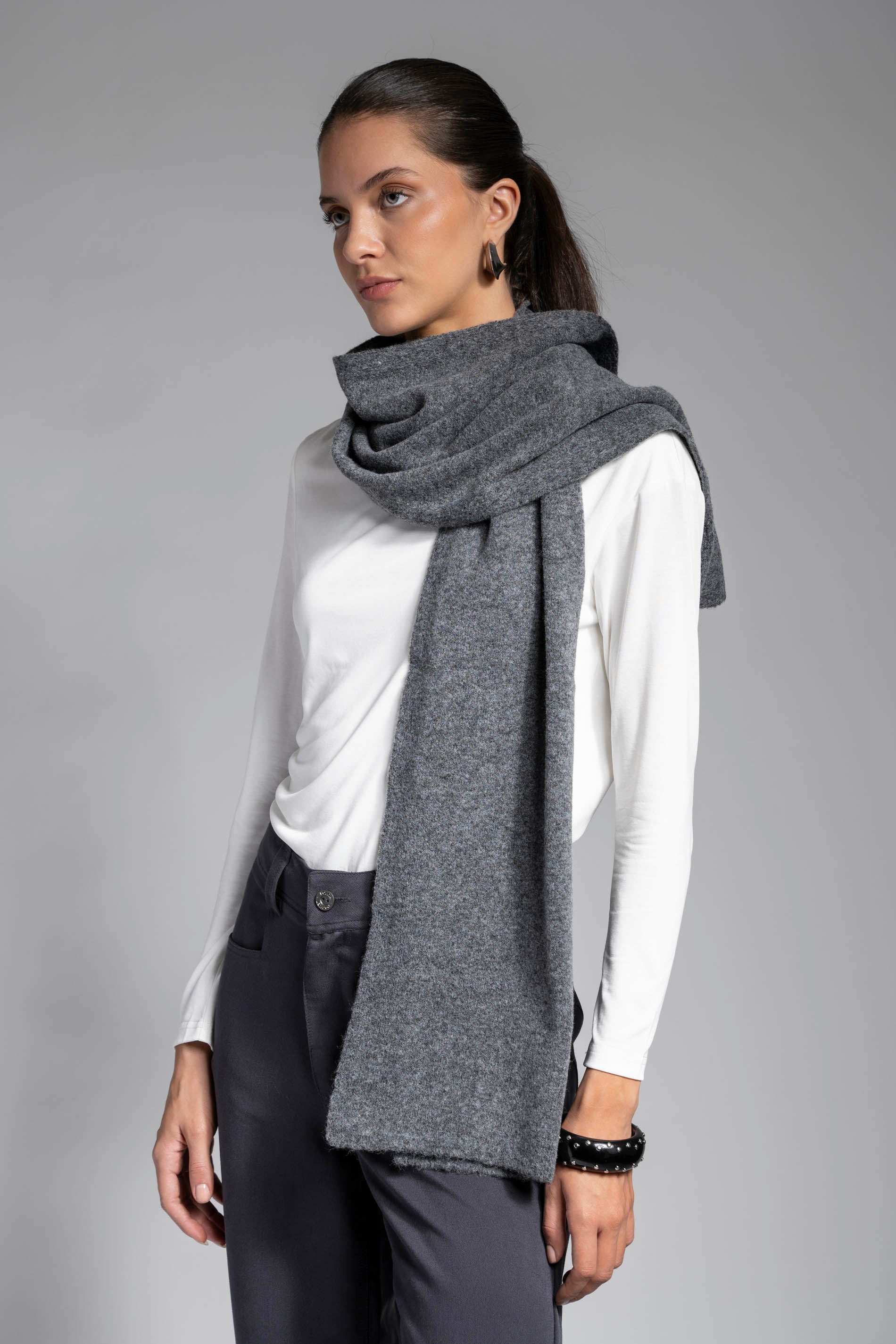 BUFANDA gris