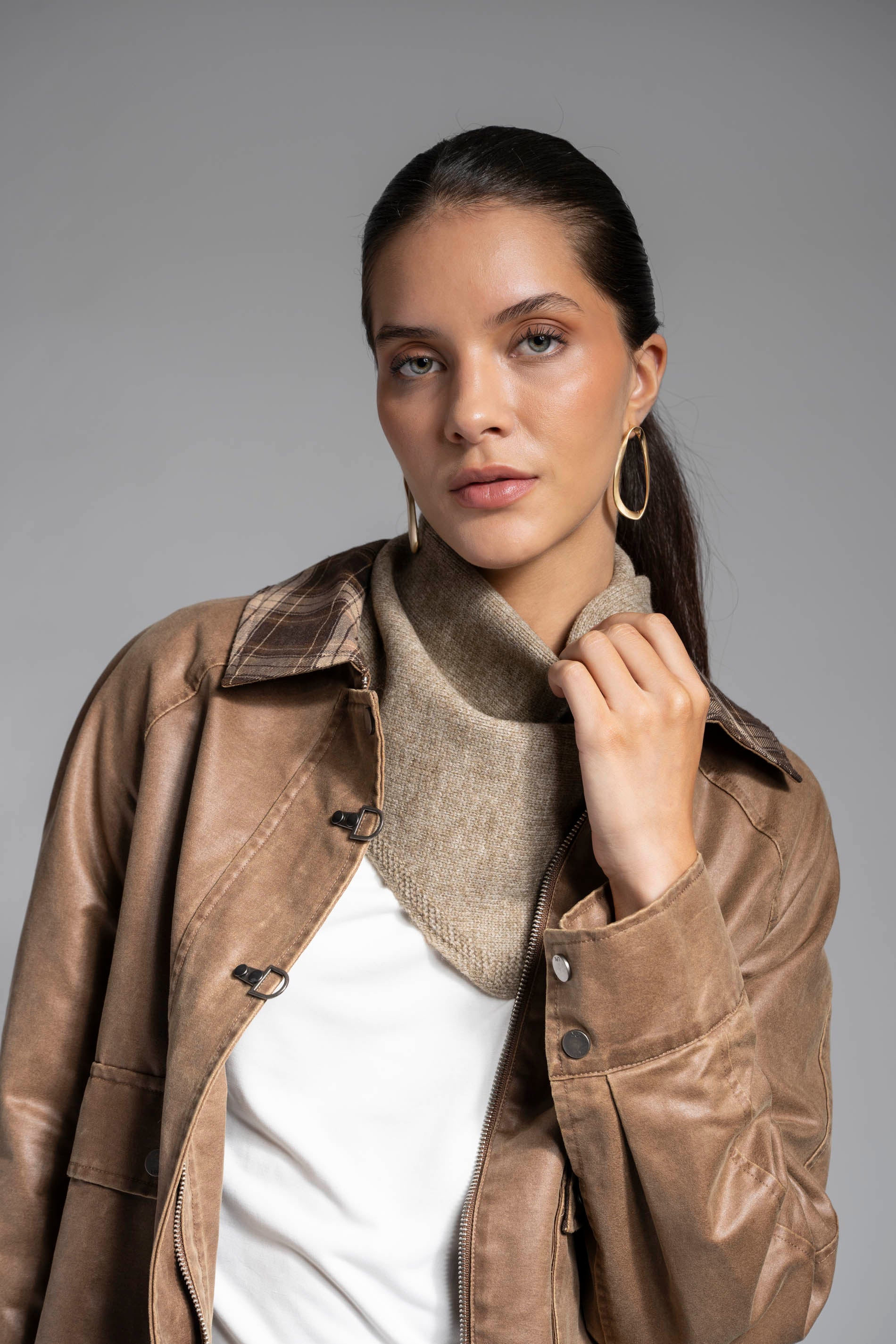 BUFANDA beige