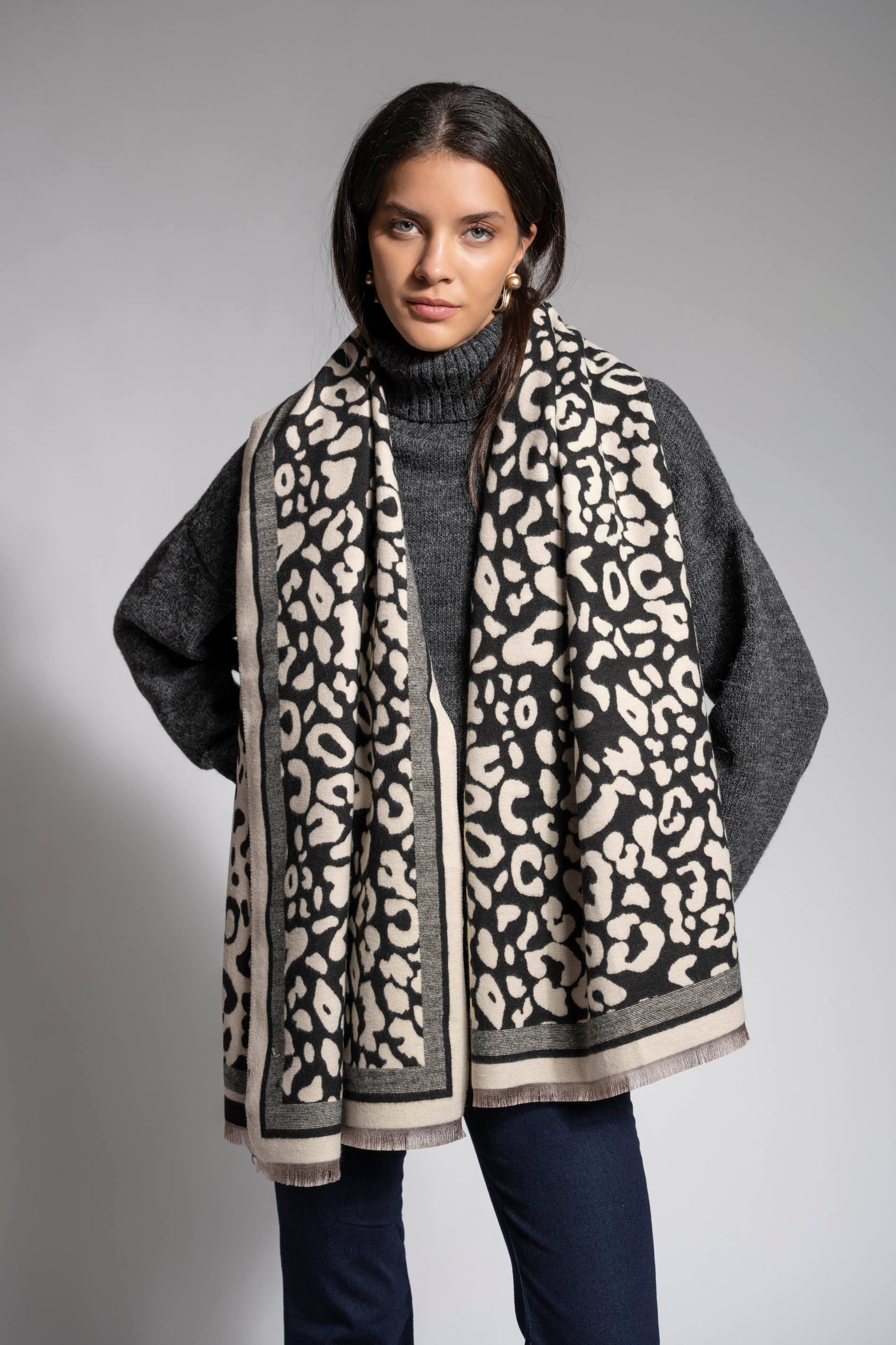 BUFANDA ANIMAL animal print