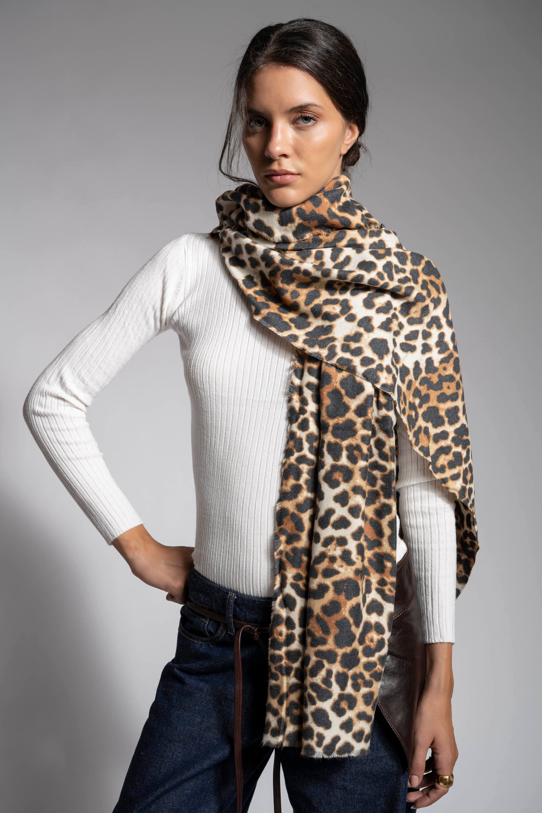 BUFANDA ANIMAL animal print