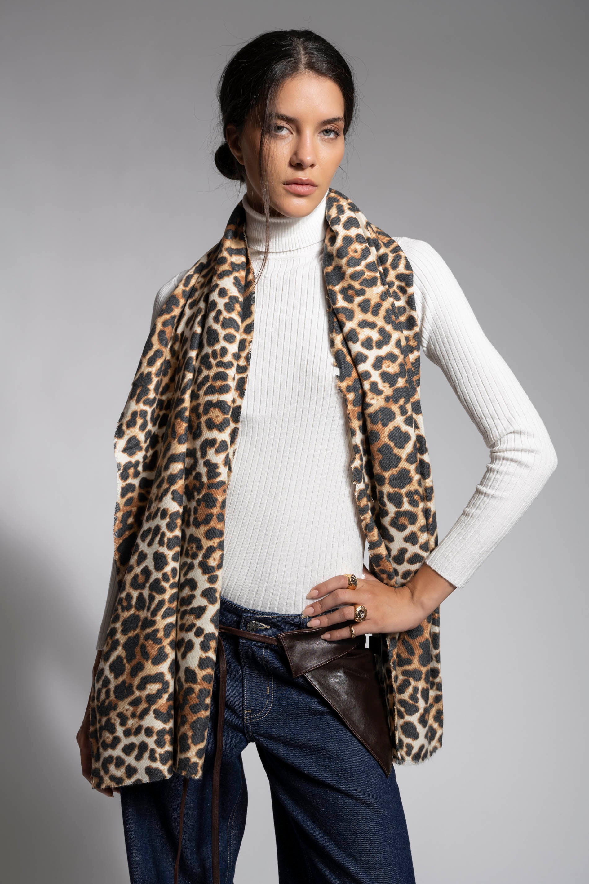 BUFANDA ANIMAL animal print
