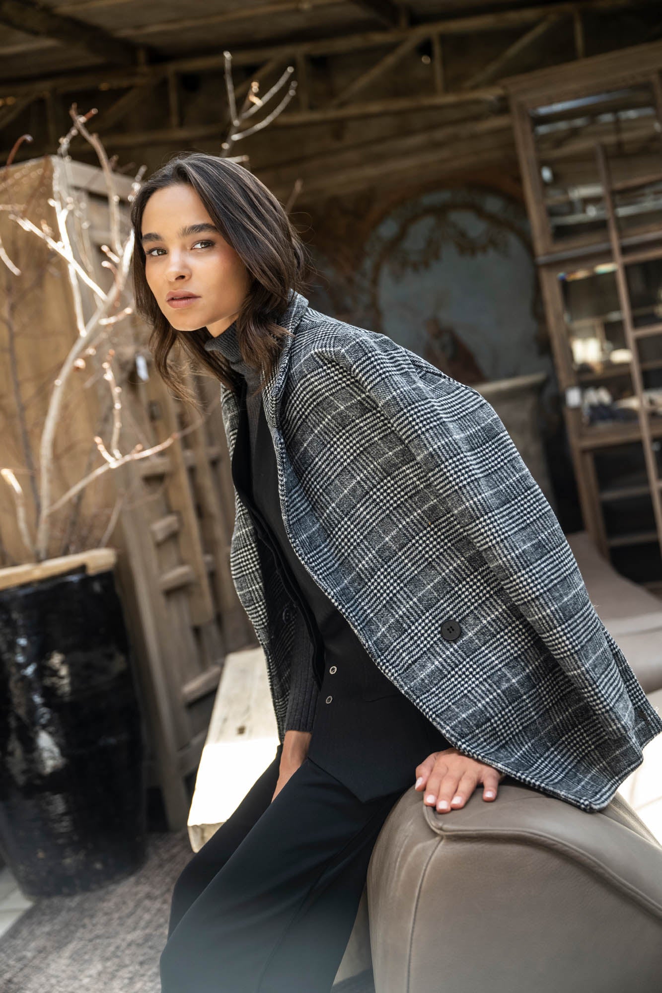 BLAZER ISIS gris oscuro - PREVENTA
