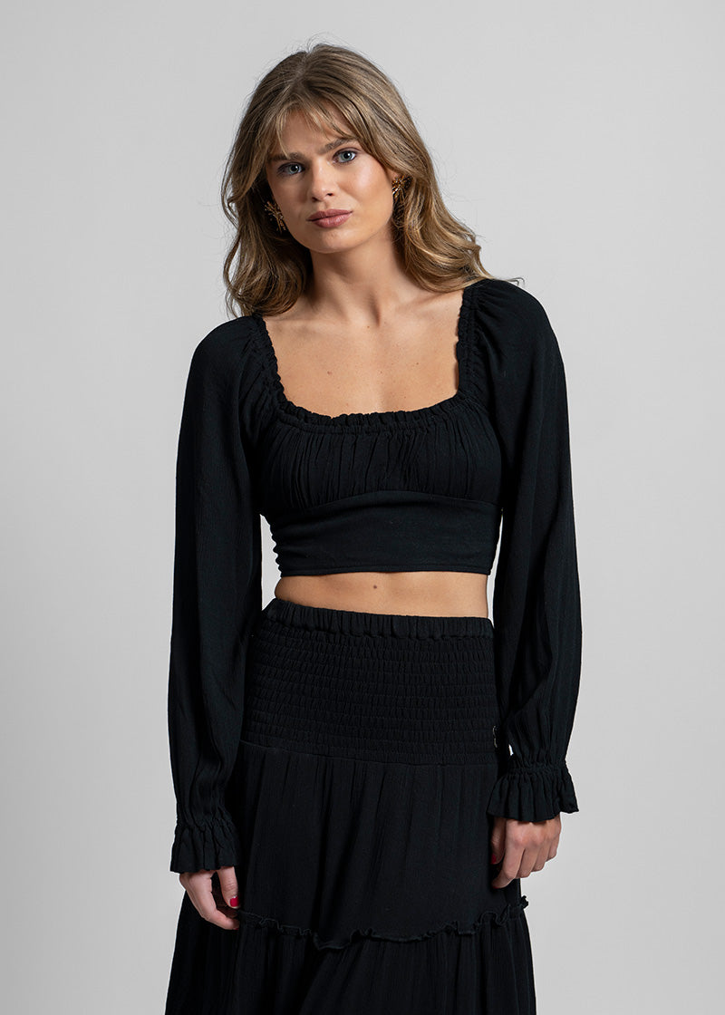 BLUSA TERE negro