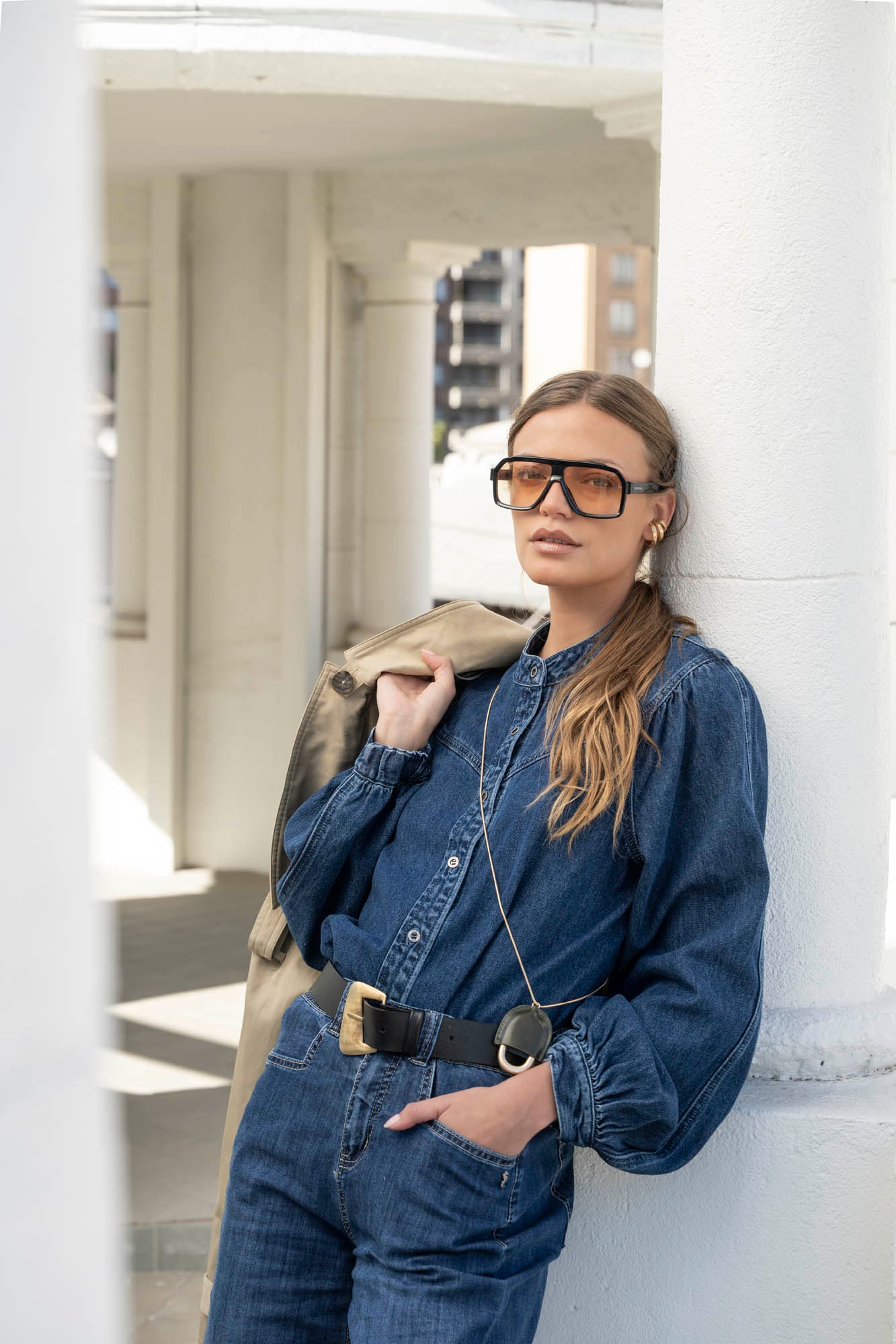 SOBRECAMISA CHARLOTTE denim