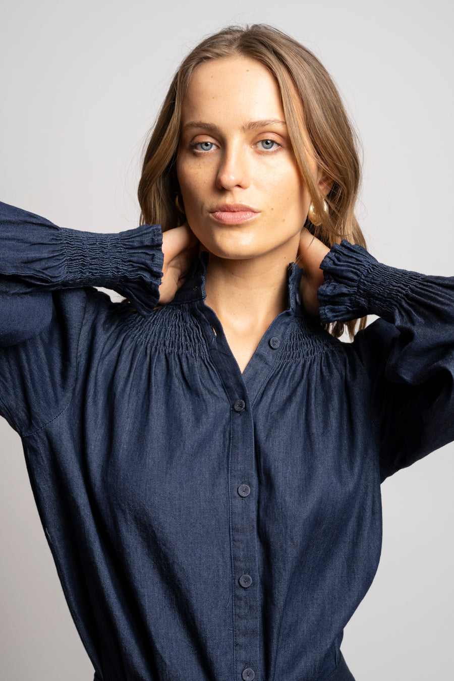 BLUSA GARDE azul r
