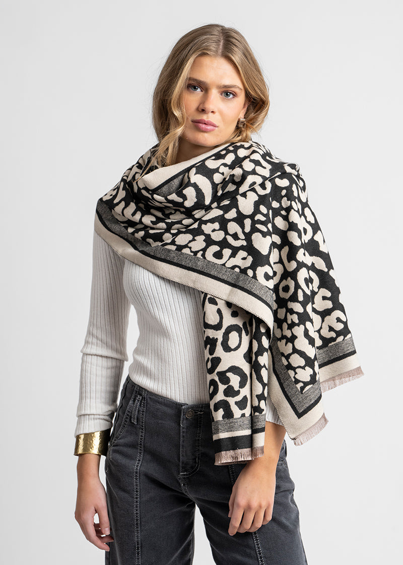 BUFANDA ANIMAL animal print