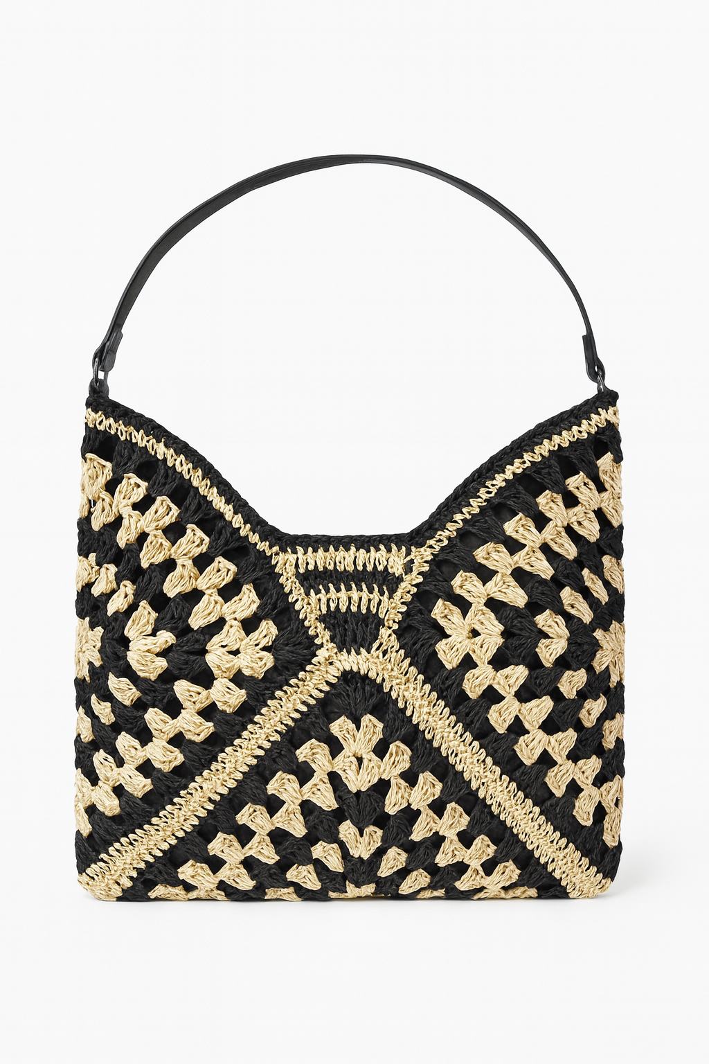 CARTERA SAVANA negro/camel