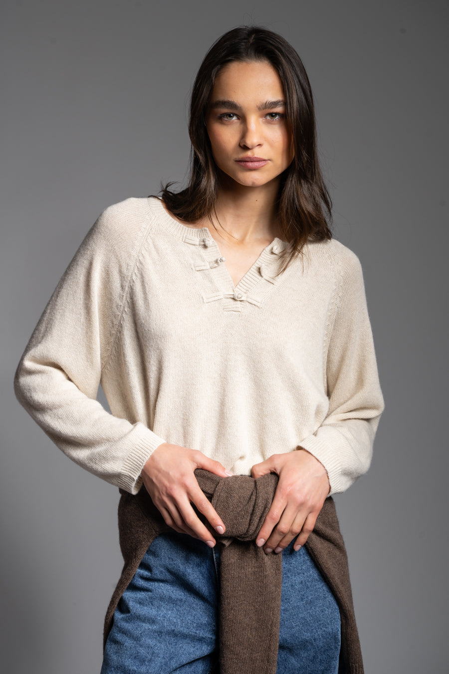 CHALECO KIOTO beige