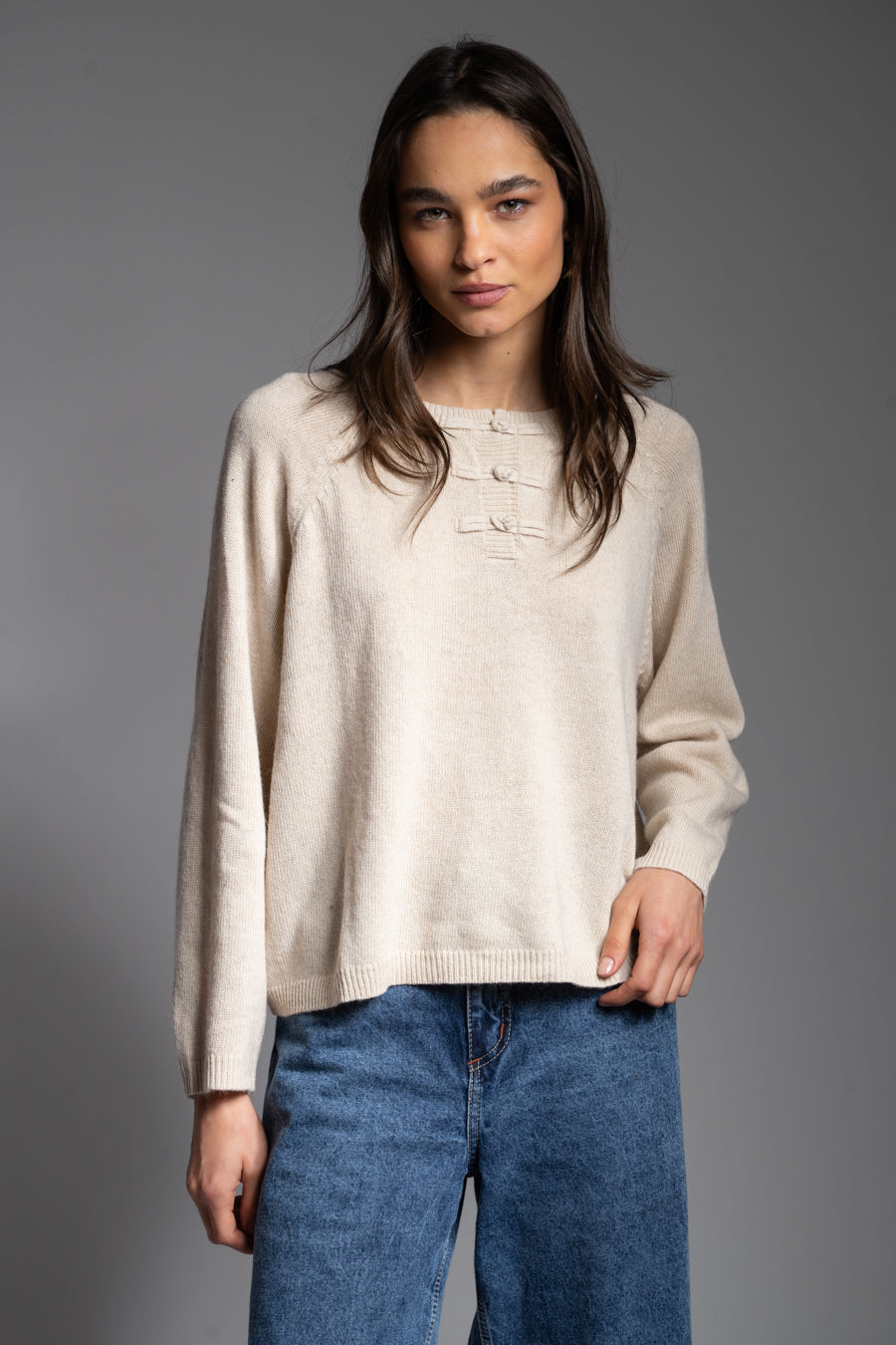 CHALECO KIOTO beige