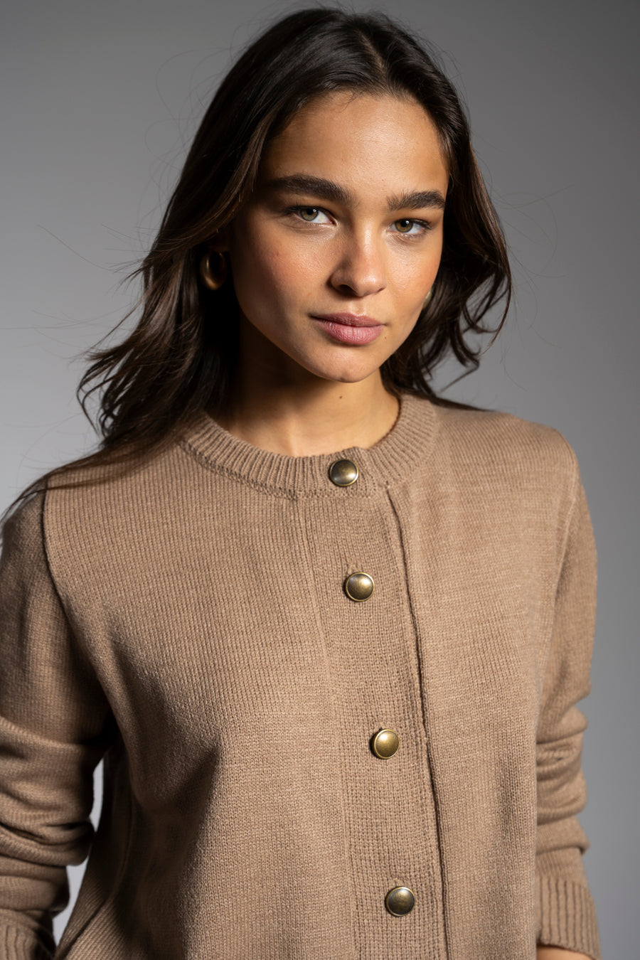 CHALECO LIVIA beige