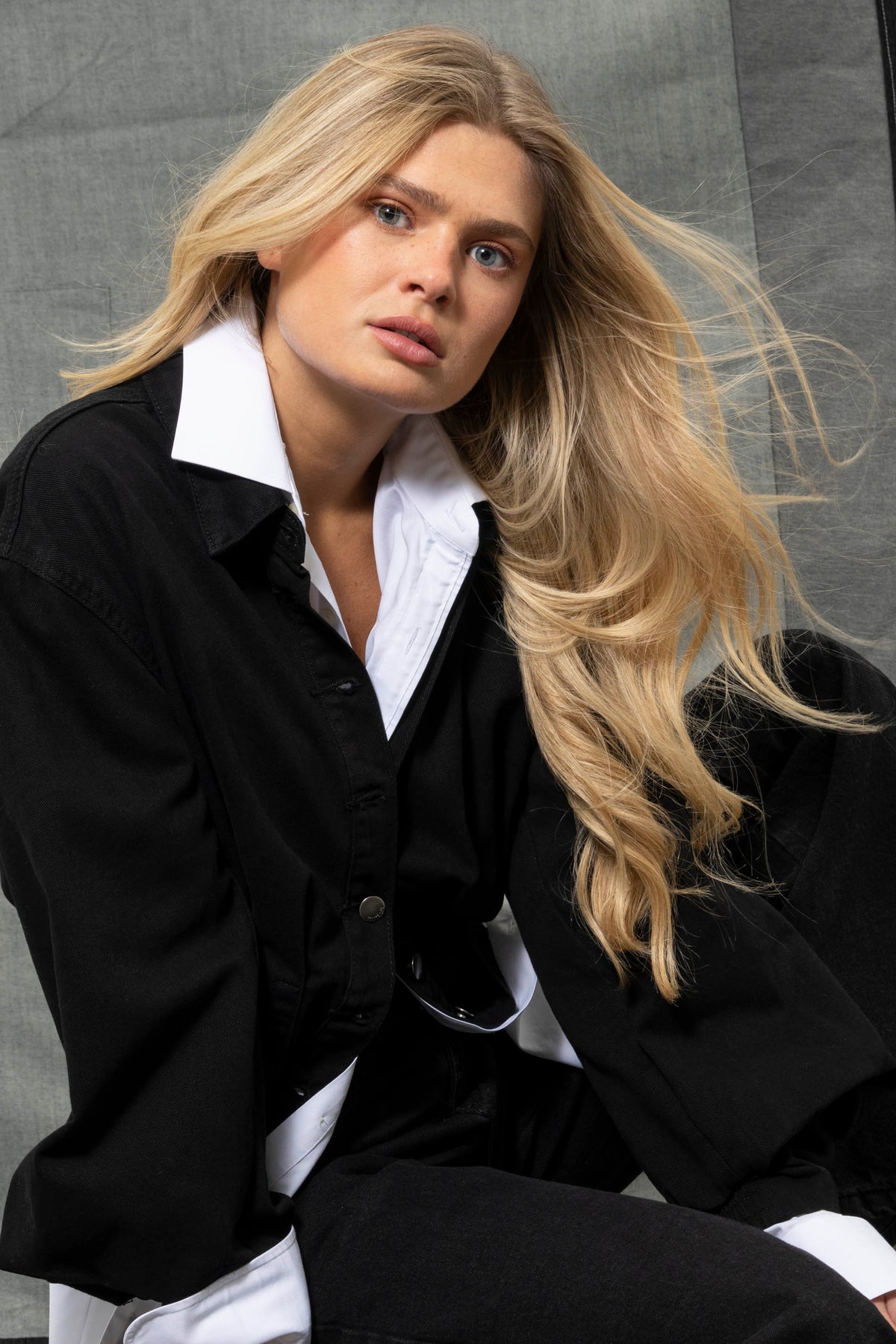 CHAQUETA MARTINA negro