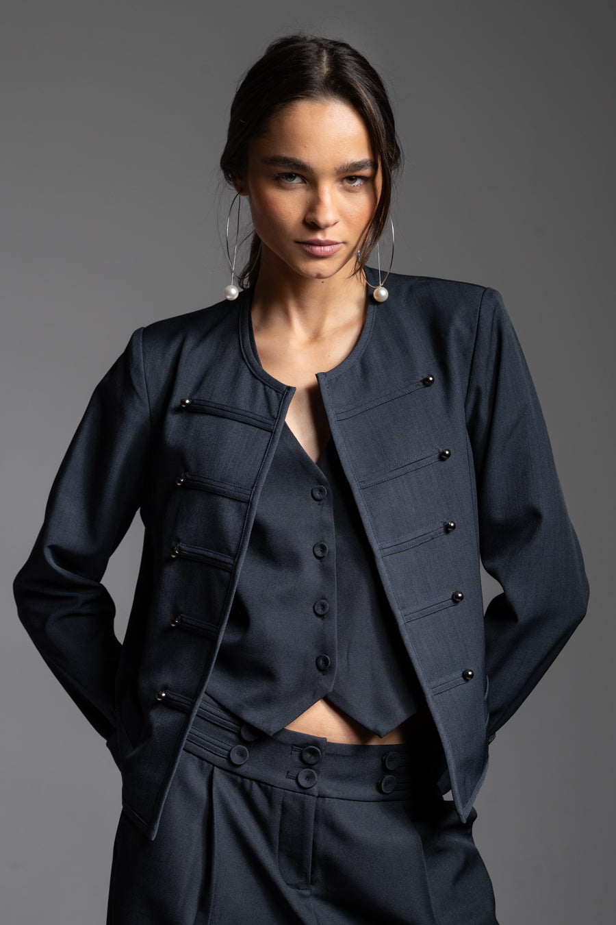 CHAQUETA BEA azul