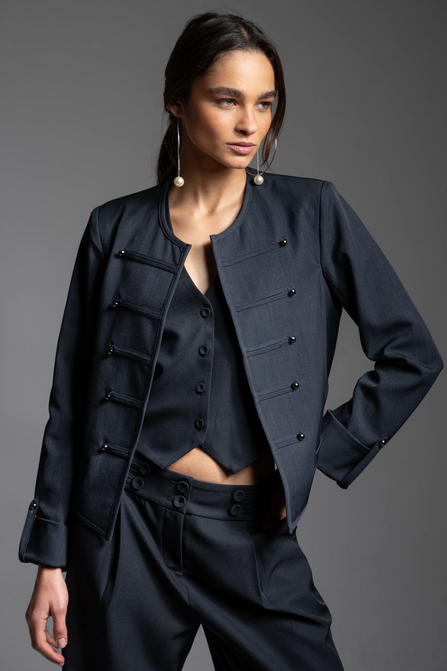 CHAQUETA BEA azul