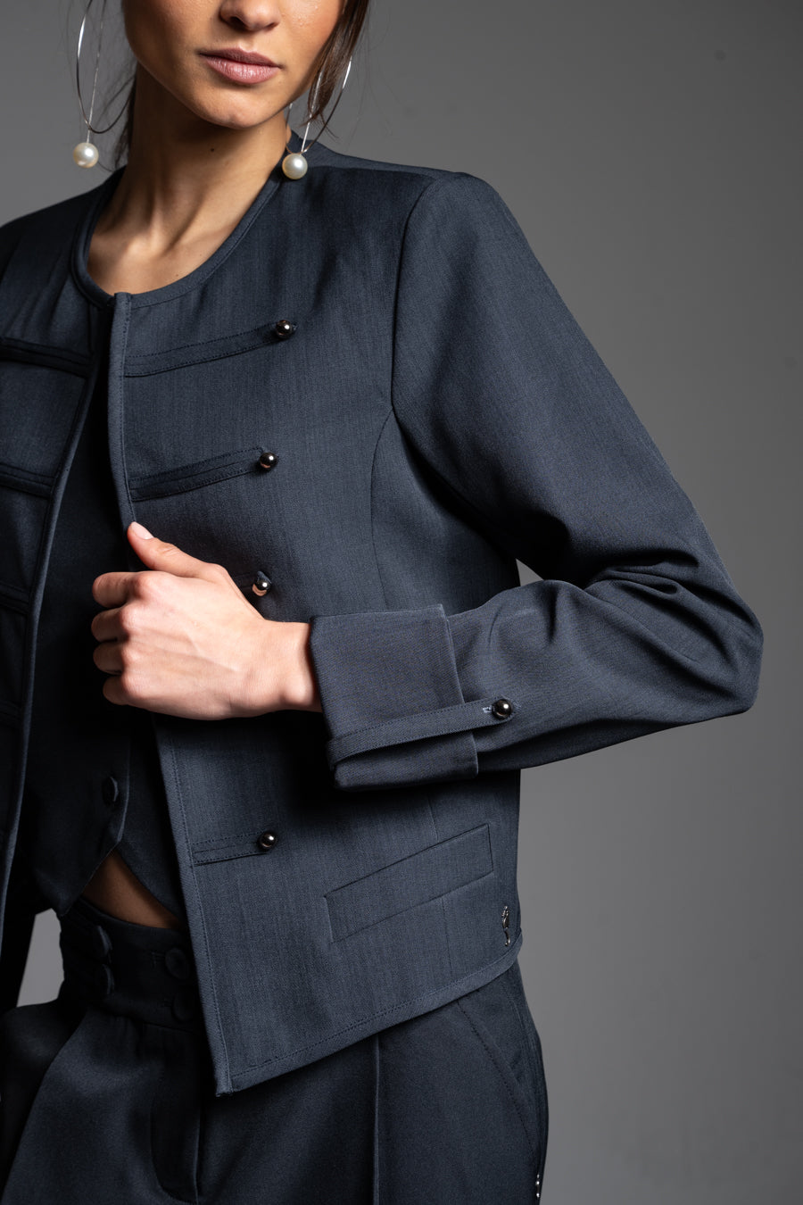 CHAQUETA BEA azul
