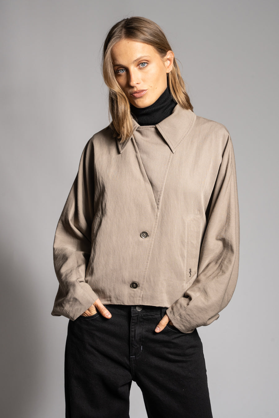CHAQUETA FRANCA beige