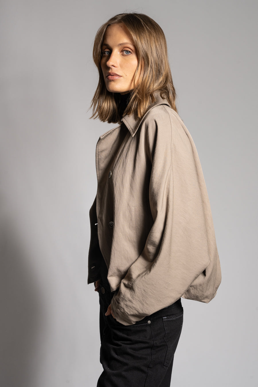 CHAQUETA FRANCA beige