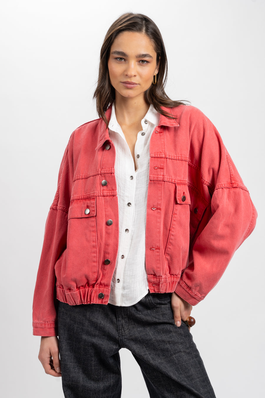 CHAQUETA MANE rojo - S