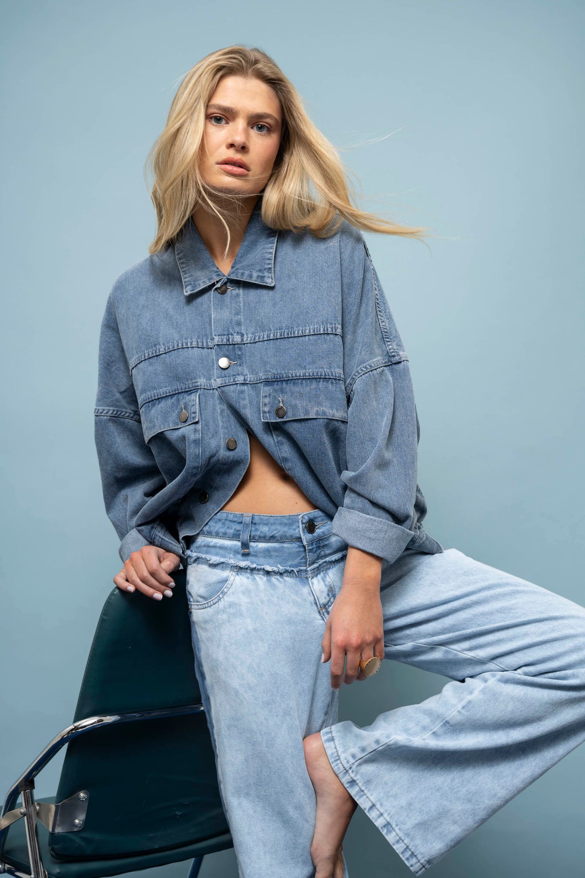 CHAQUETA MANE denim