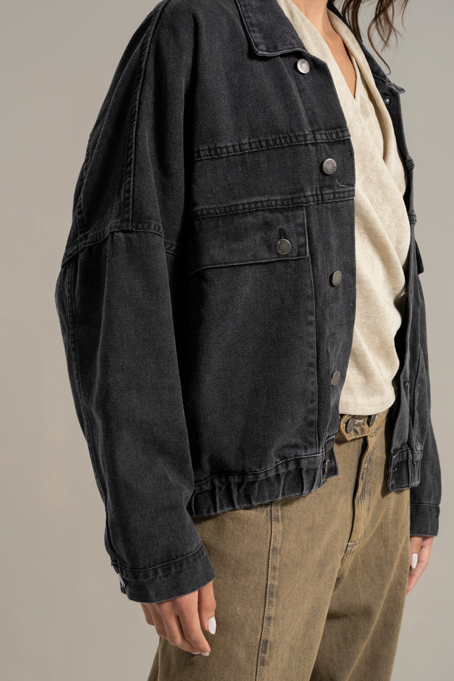 CHAQUETA MANE negro
