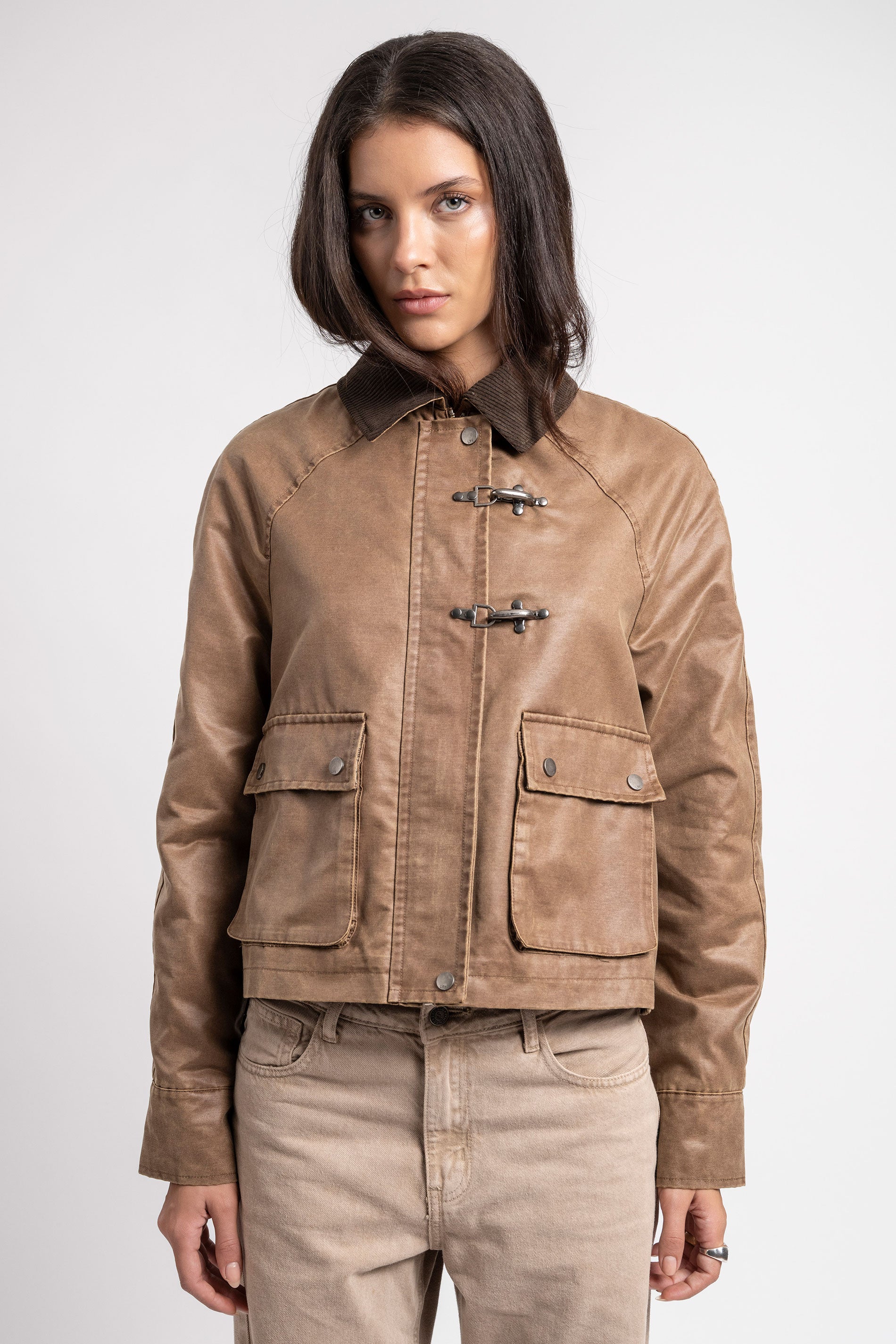 CHAQUETA HARRIET camel/café