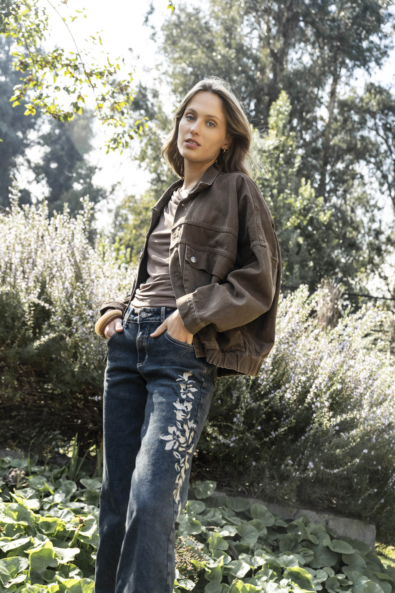 CHAQUETA MANE café
