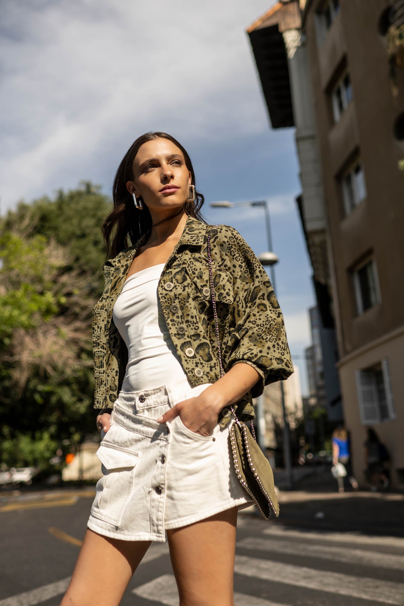 CHAQUETA ALE animal print