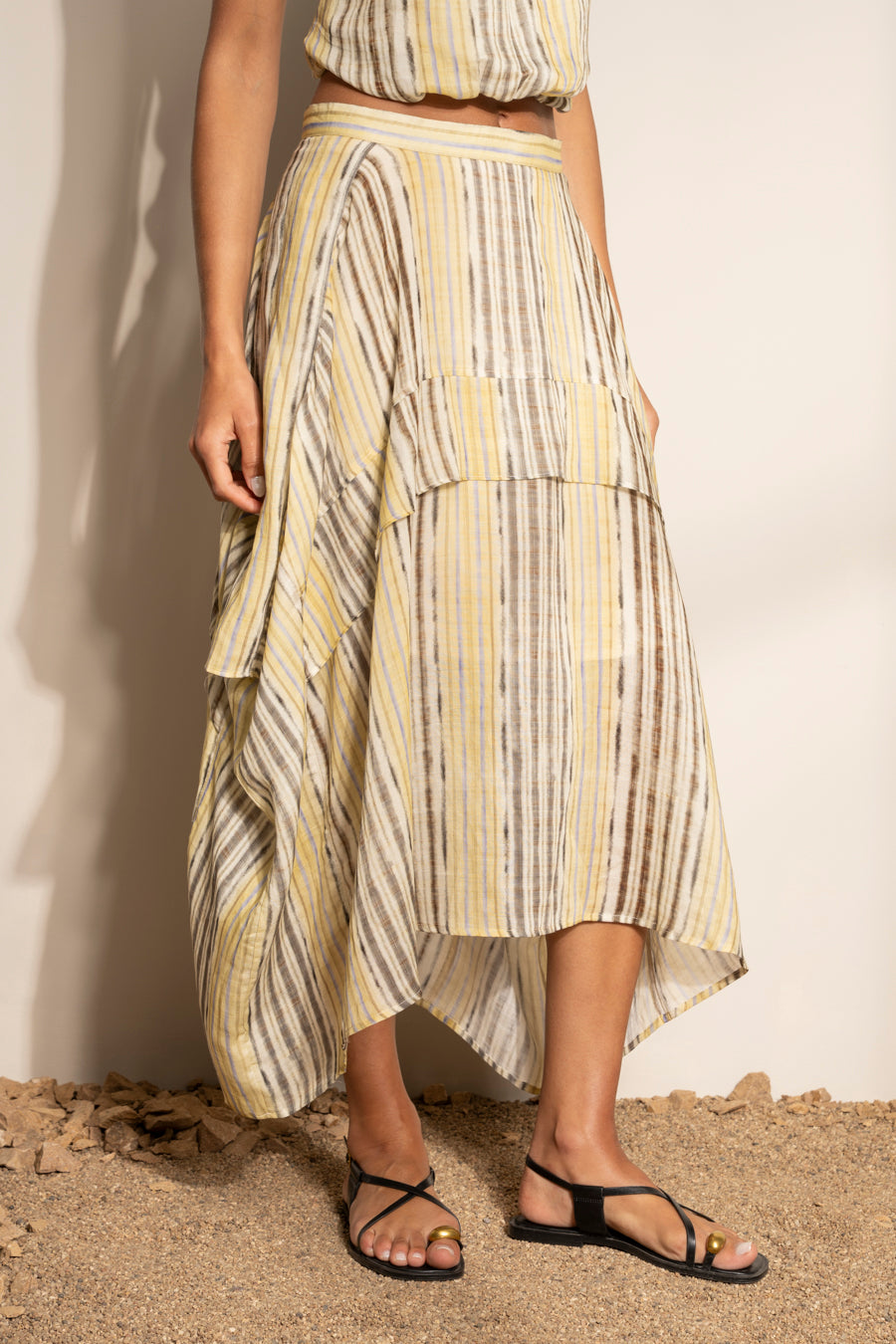 FALDA SAHARA rayas