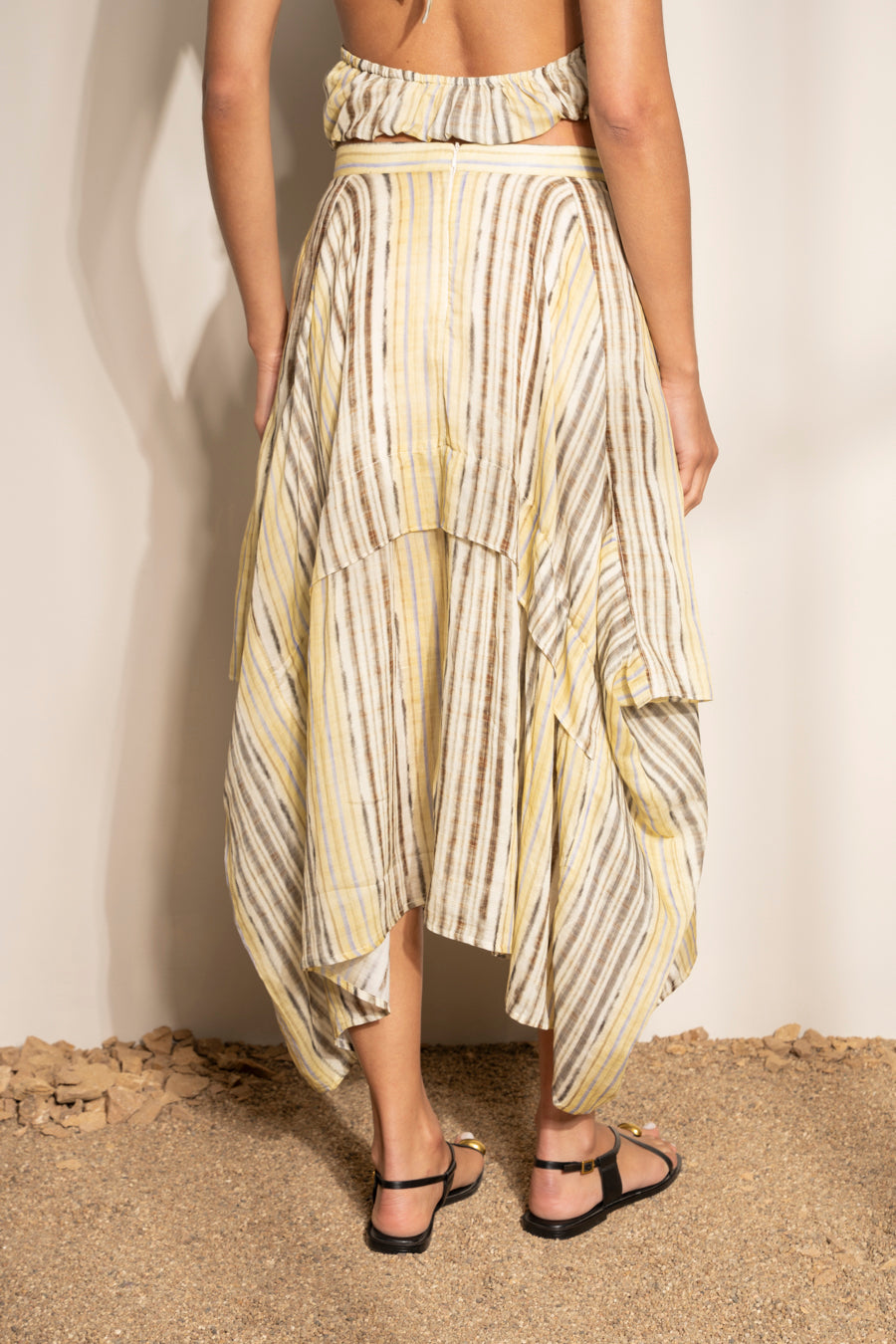 FALDA SAHARA rayas