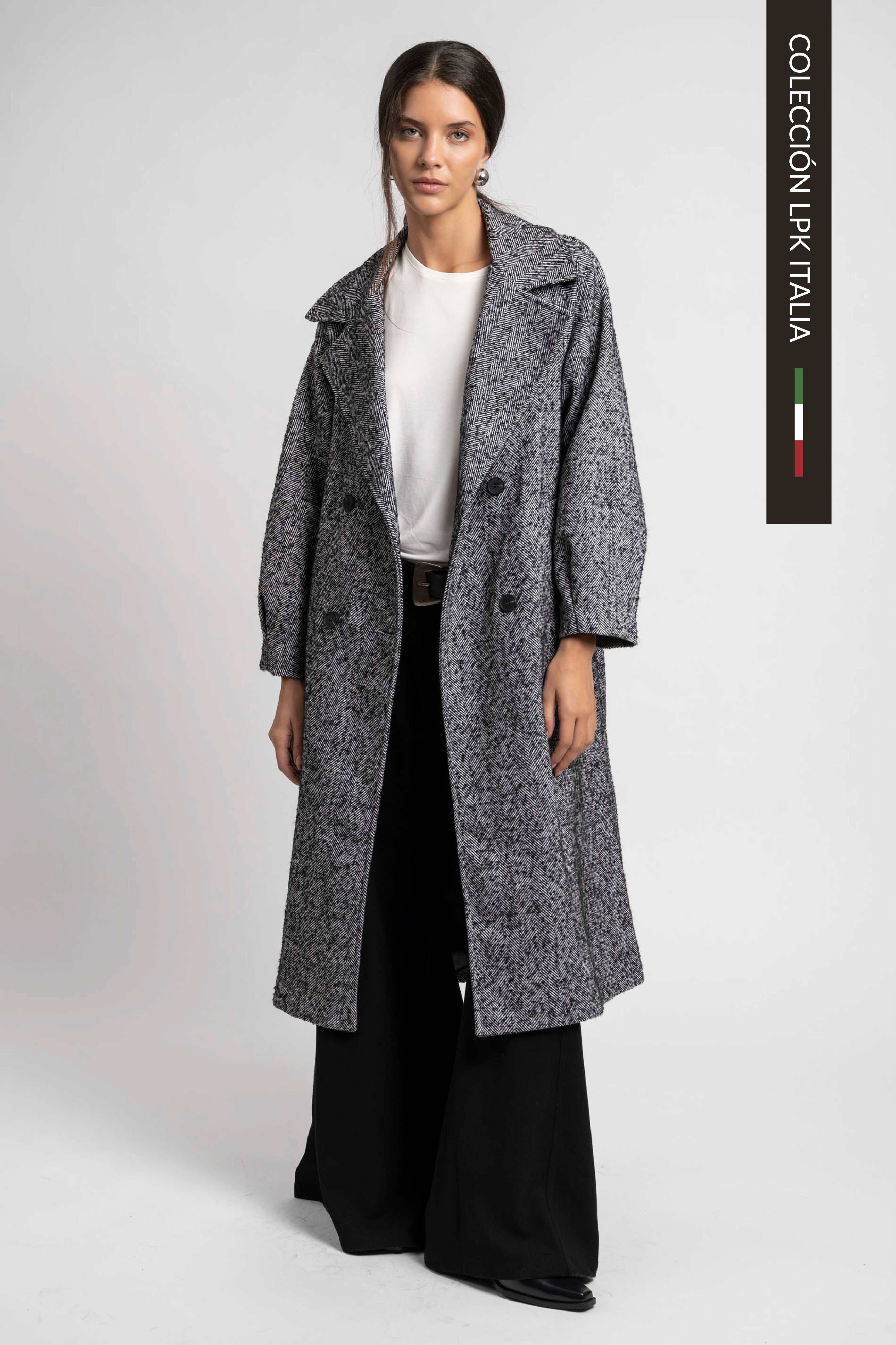 ABRIGO MILANO gris