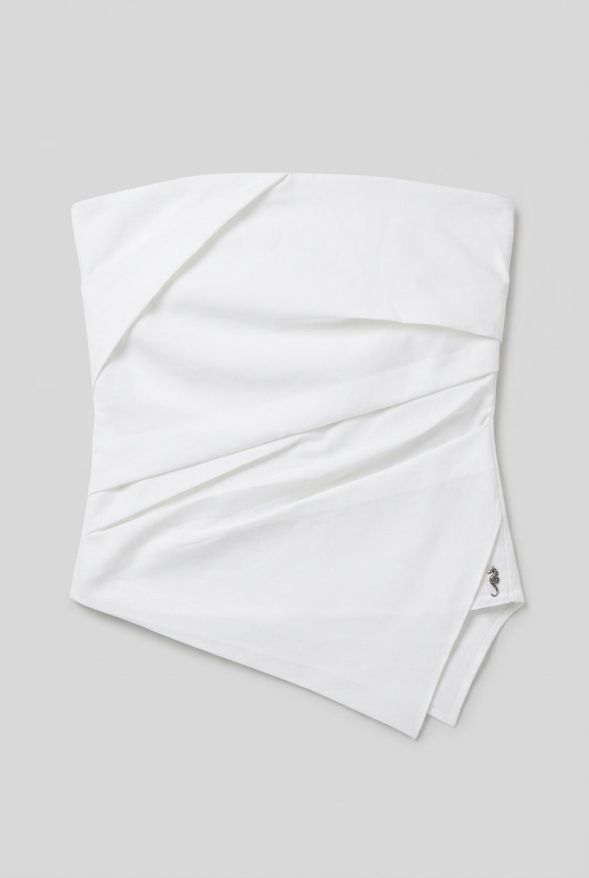STRAPLESS DELFINA blanco
