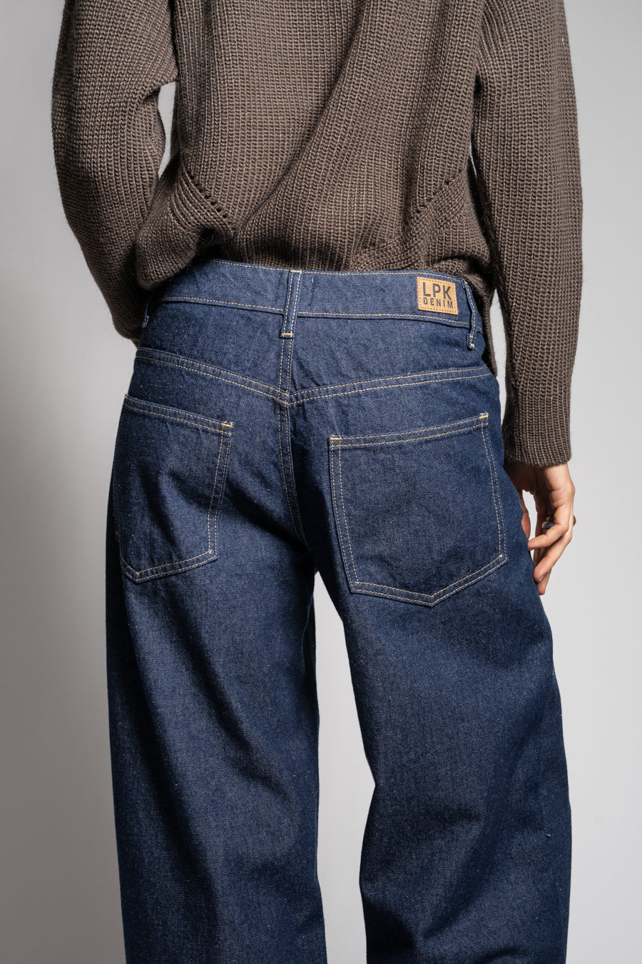 JEANS WIDE LEG JOSEFA TIRO BAJO azul r