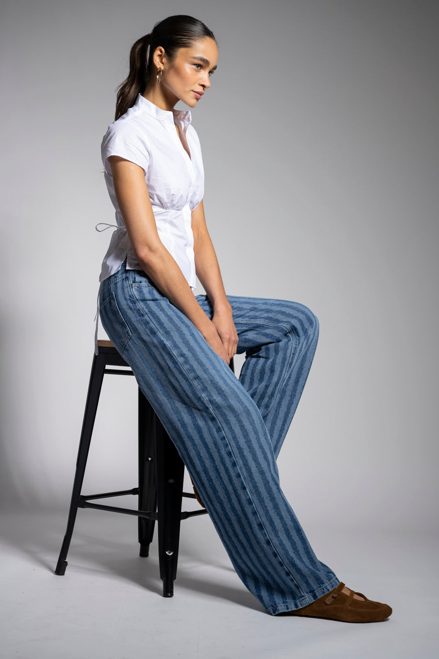JEANS JOSEFA Tiro Bajo azul