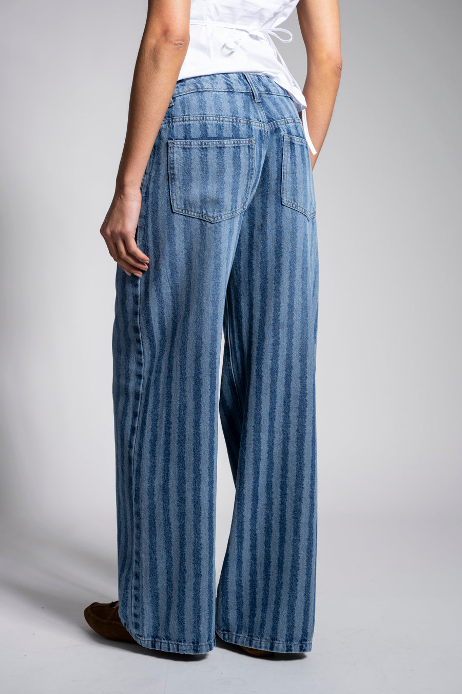 JEANS JOSEFA Tiro Bajo azul