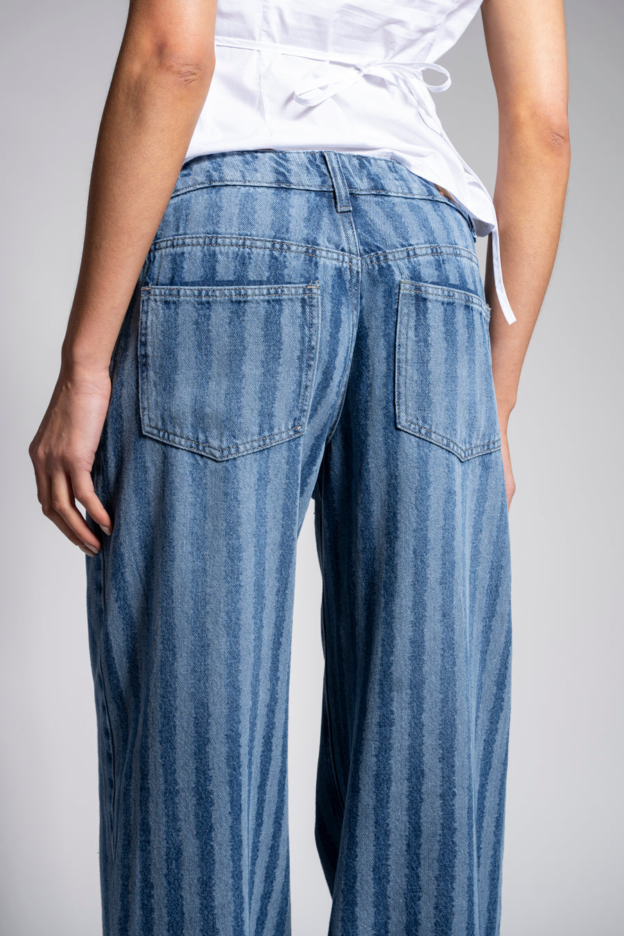 JEANS JOSEFA Tiro Bajo azul