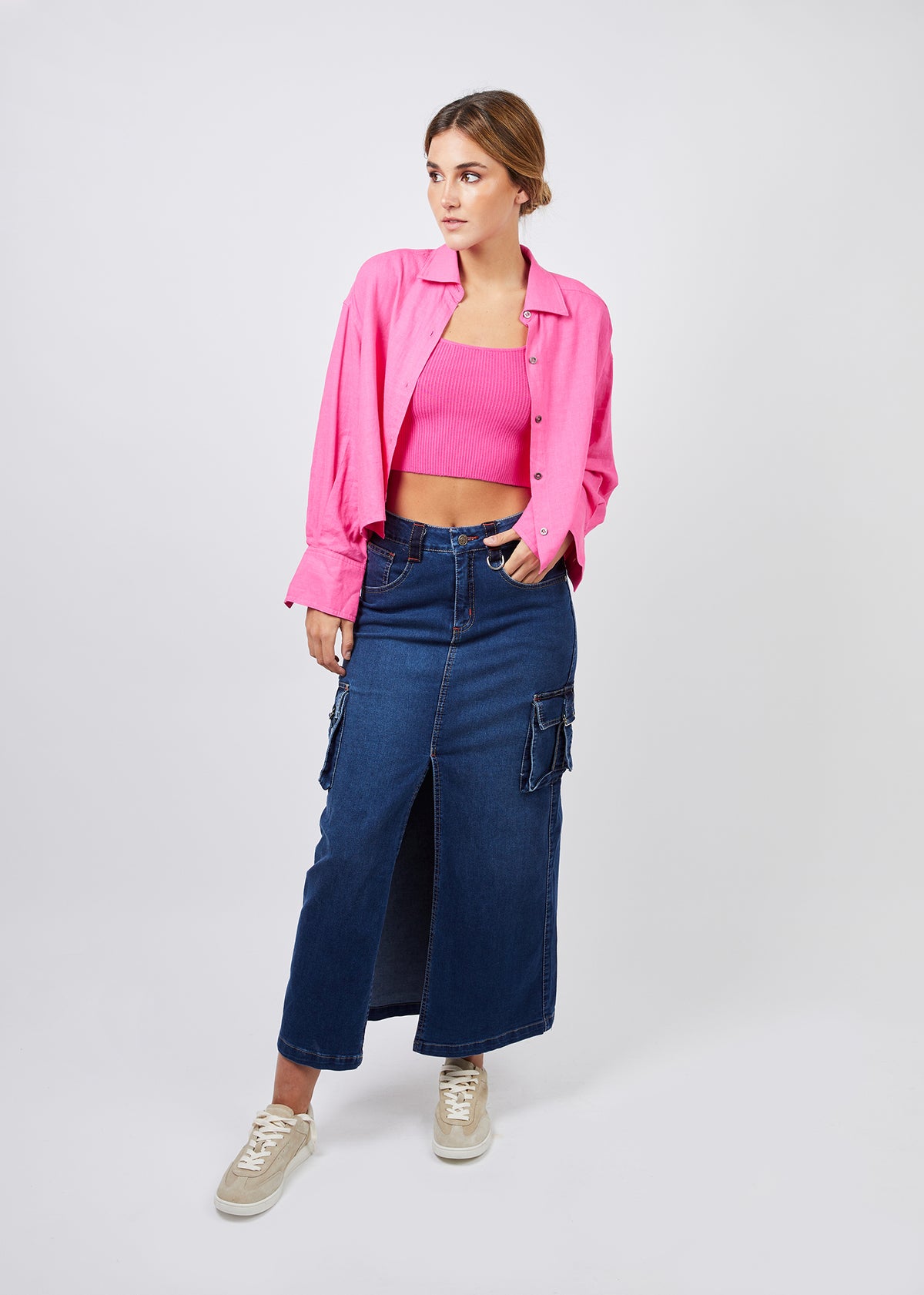 FALDA ANTONIA azul - 32