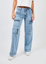 JEANS MATILDA celeste