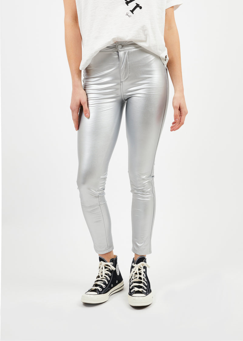 PANTALÓN LEONOR plateado